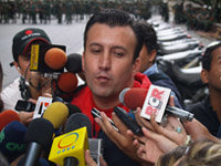El ministro venezolano del Interior, Tarek El Aissami

